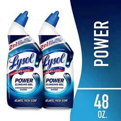 Lysol Power Toilet Bowl Cleaner - 48 Oz