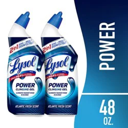 Lysol Power Toilet Bowl Cleaner - 48 Oz