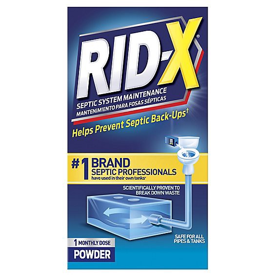 slide 1 of 1, Rid-X 100% Bio Based Septic Tank Treatment - 9.8 Oz, 9.8 oz