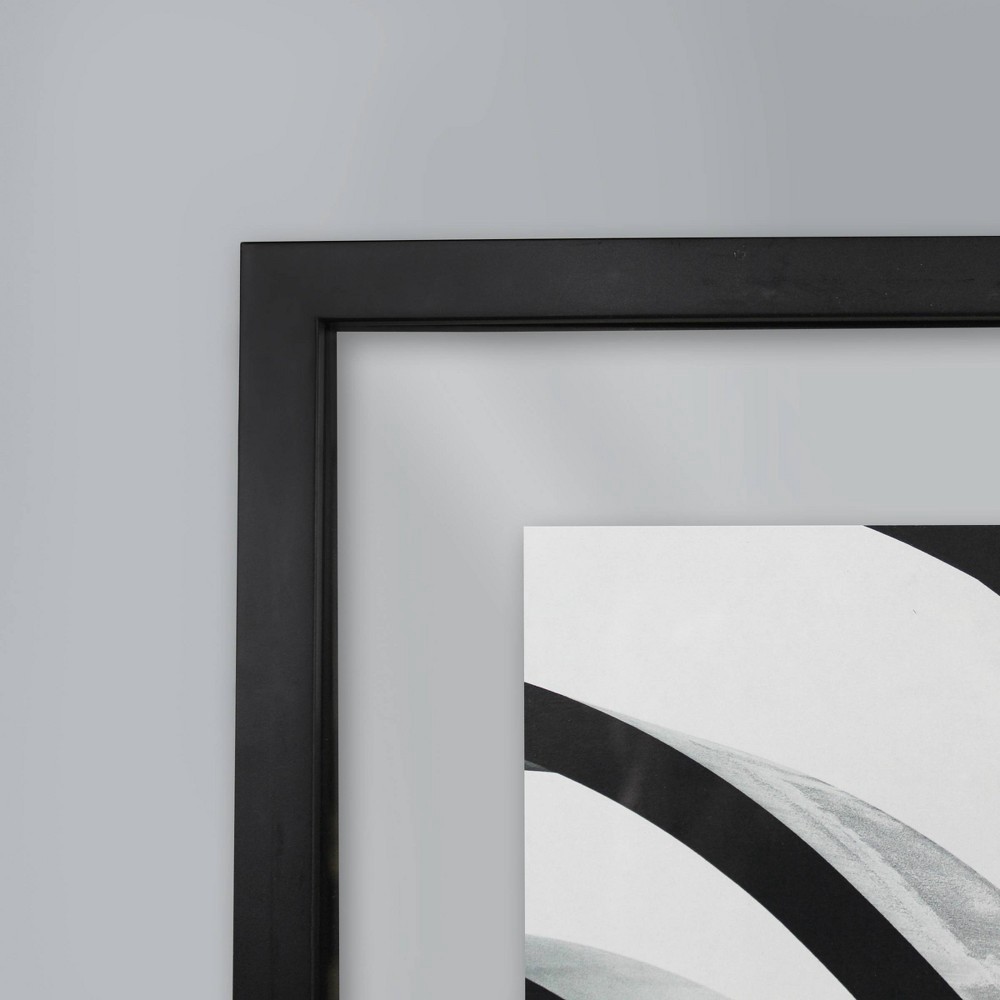 slide 3 of 5, 12" x 12" Thin Gallery Float Frame Black - Made By Design, 1 ct