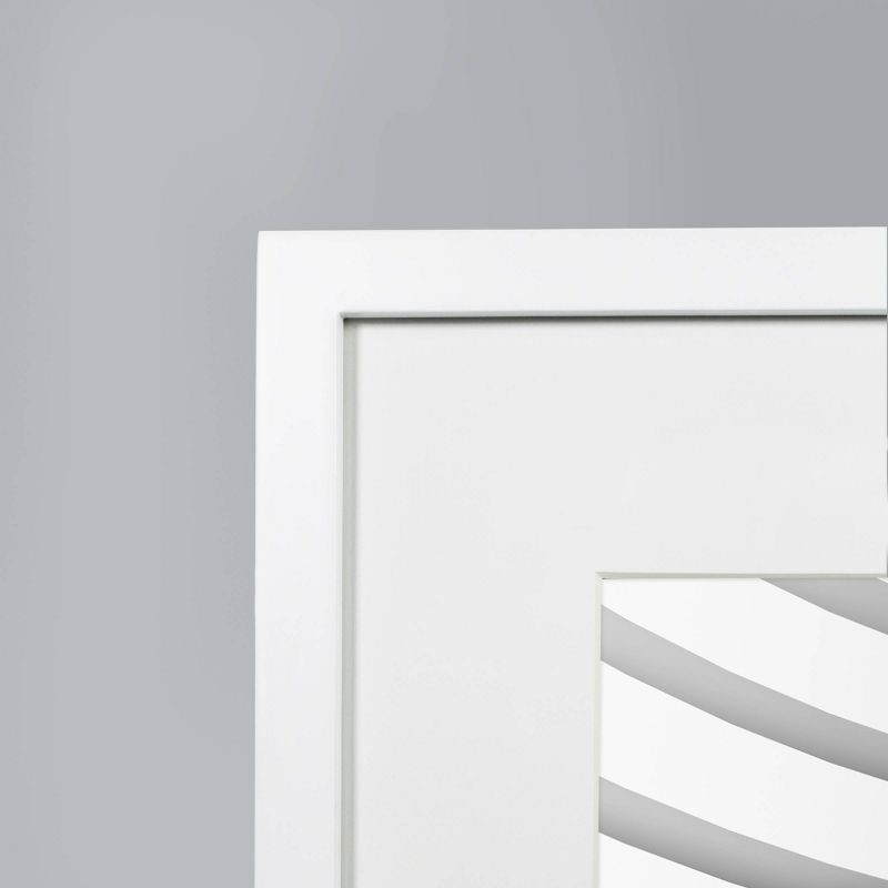 slide 3 of 6, 12" x 12" Single Picture Matted Frame White - Threshold™: Modern Beveled Mat, Wall Decor, MDF, 1 ct