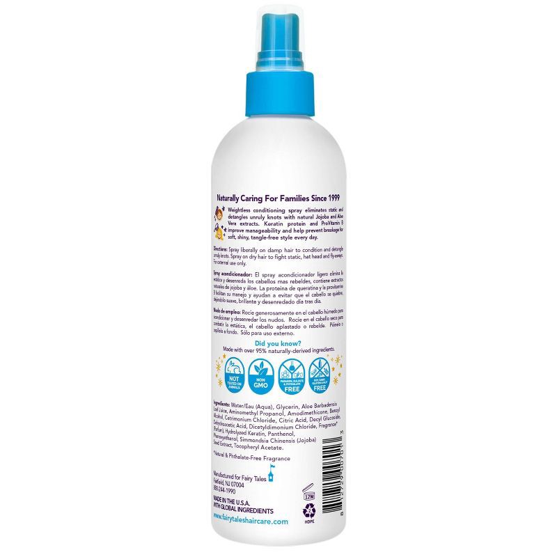 slide 2 of 6, Fairy Tales Static-Free Detangling Spray - 12 fl oz, 12 fl oz