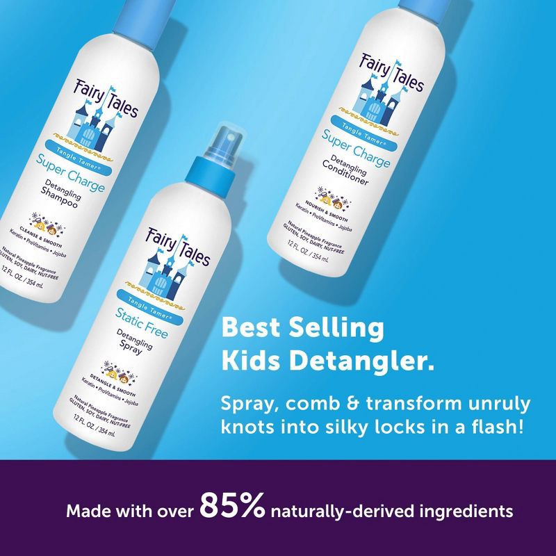 slide 3 of 6, Fairy Tales Static-Free Detangling Spray - 12 fl oz, 12 fl oz