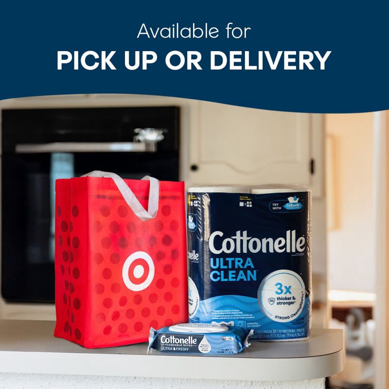 slide 8 of 8, Cottonelle Flushable Wet Wipes - 2pk/42ct, 2 ct, 42 ct