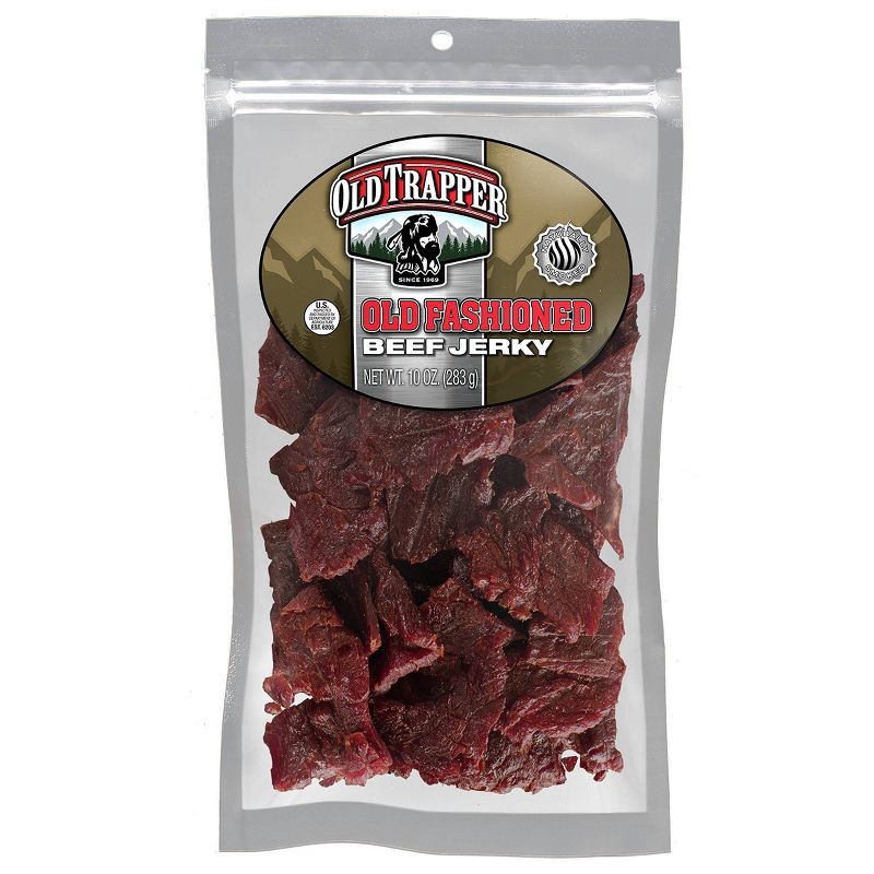slide 1 of 6, Old Trapper Old Fashioned Beef Jerky - 10oz, 10 oz
