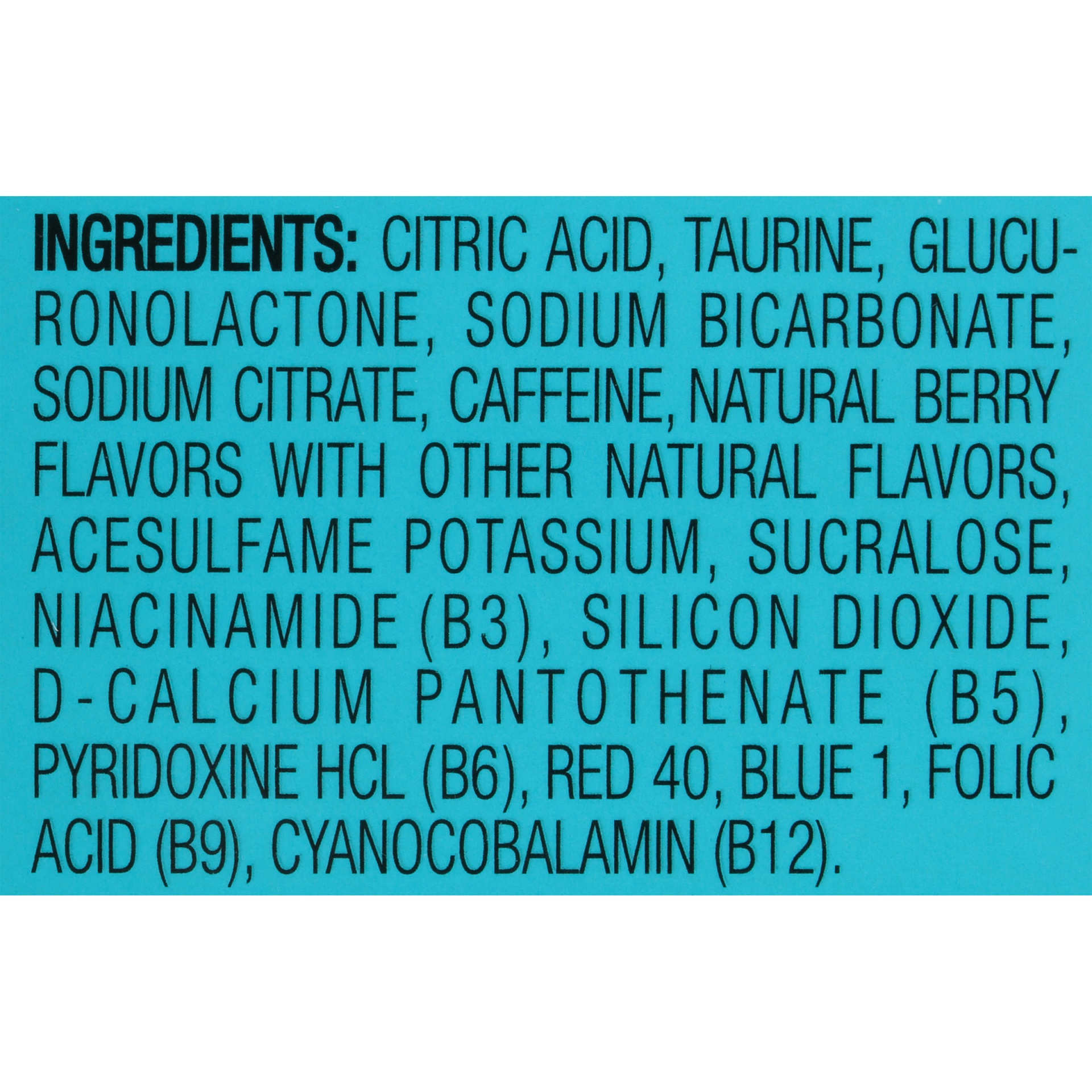 slide 8 of 8, 4C Totally Light 2 Go Berry Energy Rush with Taurine, 18 ct