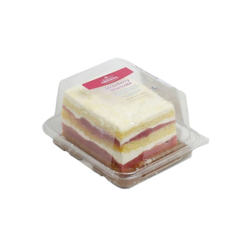 slide 1 of 3, Simply Original Strawberry Shortcake, 19.1 oz