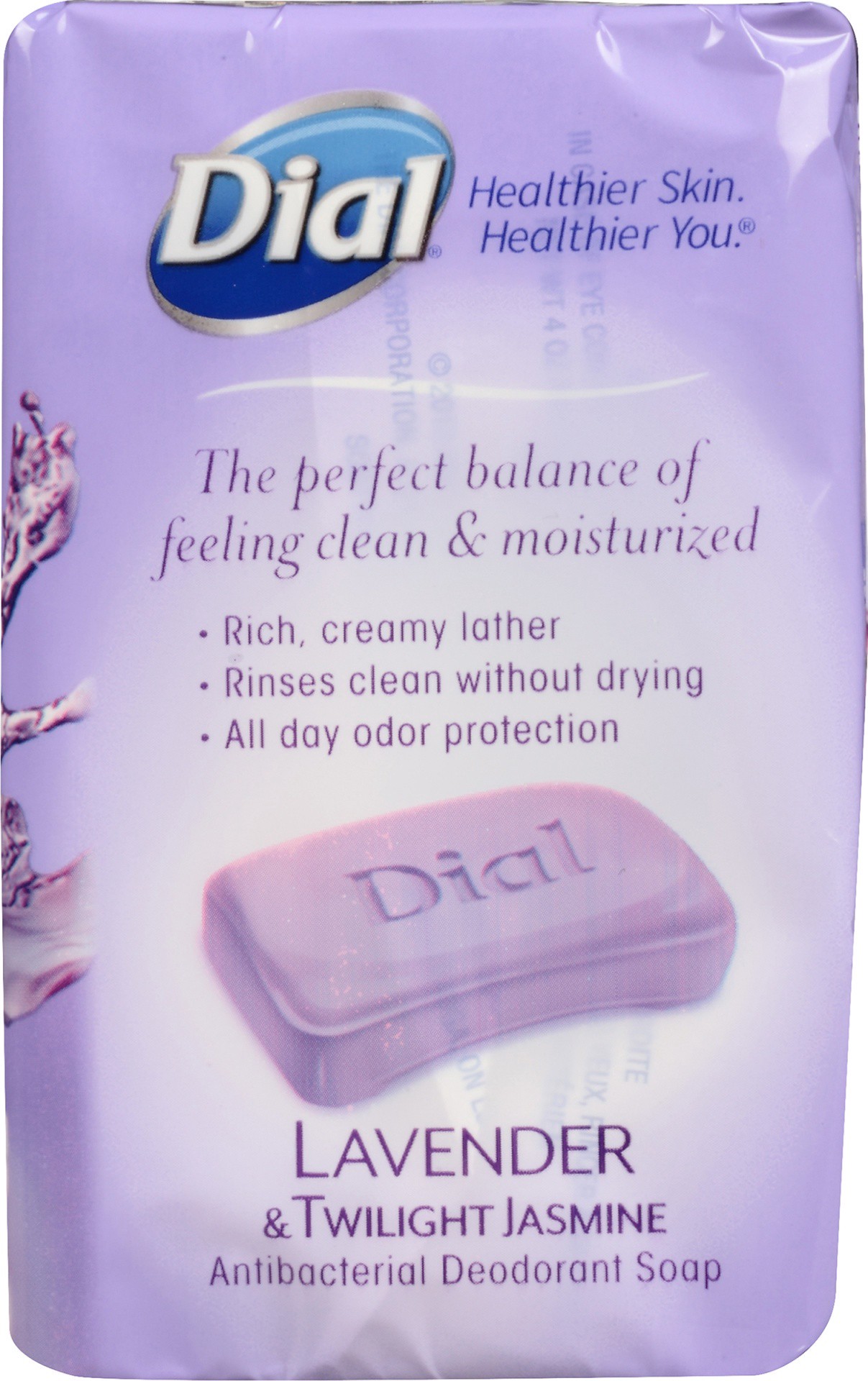 slide 4 of 6, Dial Lavender & Twilight Jasmine Antibacterial Deodorant Soap, 3 ct; 4 oz