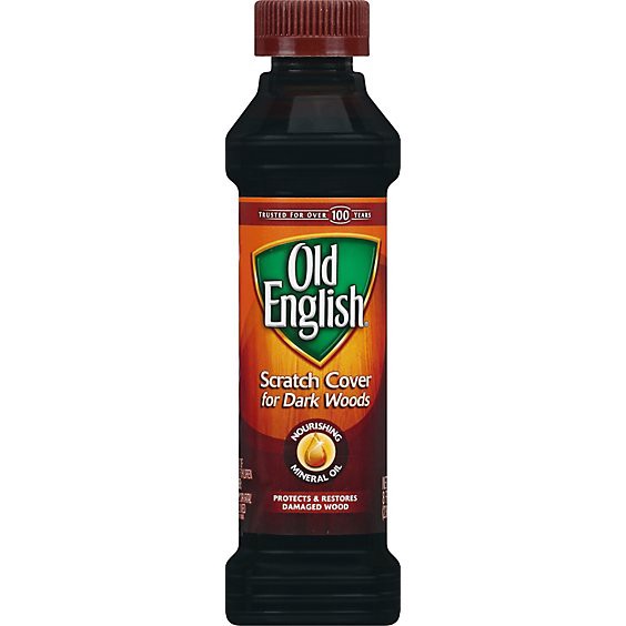 slide 1 of 1, Old English Scratch Cover For Dark Woods - 8 Oz, 8 fl oz
