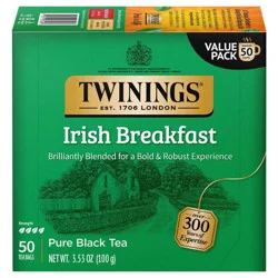 Twinings Irish Breakfast Tea - 50ct