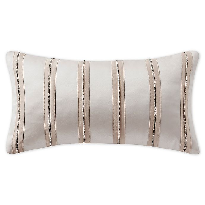 slide 1 of 2, Waterford Belissa Oblong Throw Pillow - Ivory, 1 ct