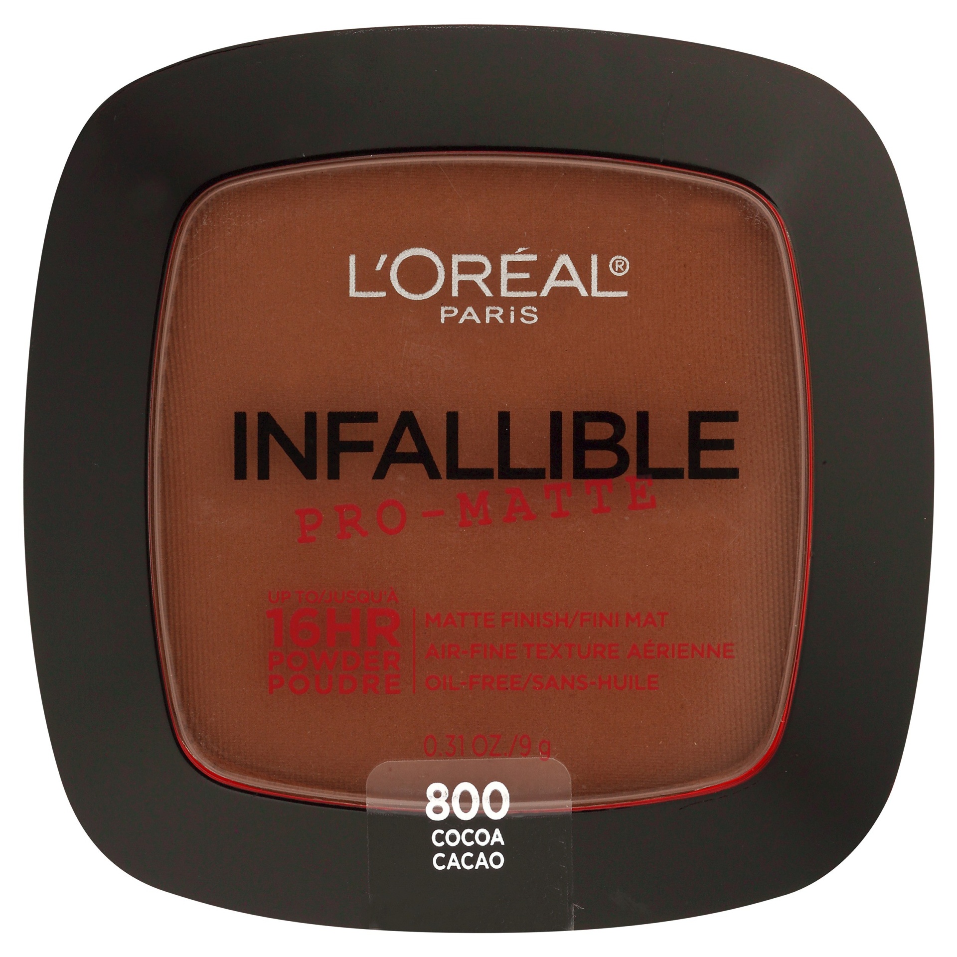 slide 1 of 1, L'Oréal Infallible Pro-Matte Powder 800 Cocoa, 1 ct