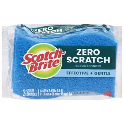 Scotch-Brite Sponges Scrub Non-Scratch Pack - 3 Count