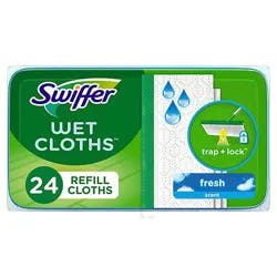 Swiffer Fresh Scent Wet Mopping Cloths - 24 Count