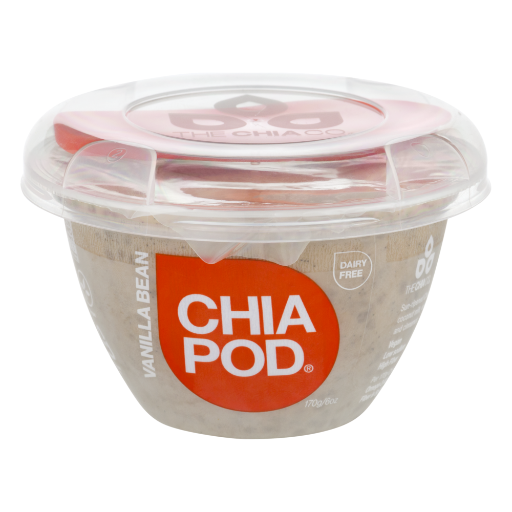 slide 1 of 1, The Chia Co Chia Pod Vanilla Bean And Cinnamon, 6 oz