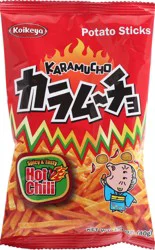 Koikeya Karamucho Hot Chili Potato Sticks 1.4 oz Bag