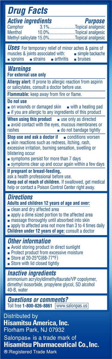 slide 6 of 7, Salonpas Deep Rel Gel, 2.75 oz