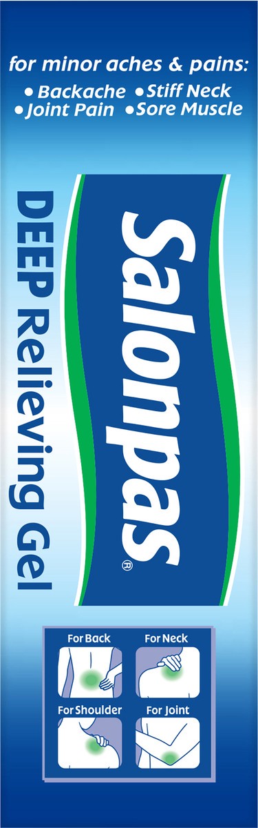 slide 5 of 7, Salonpas Deep Rel Gel, 2.75 oz