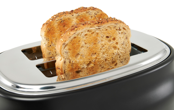 slide 5 of 29, Haden Dorset 2 Slice Toaster Black & Copper, 1 ct