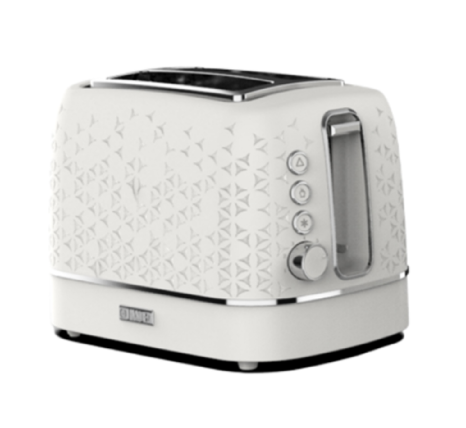 slide 1 of 1, Haden Starbeck 2 Slice Toaster White, 1 ct