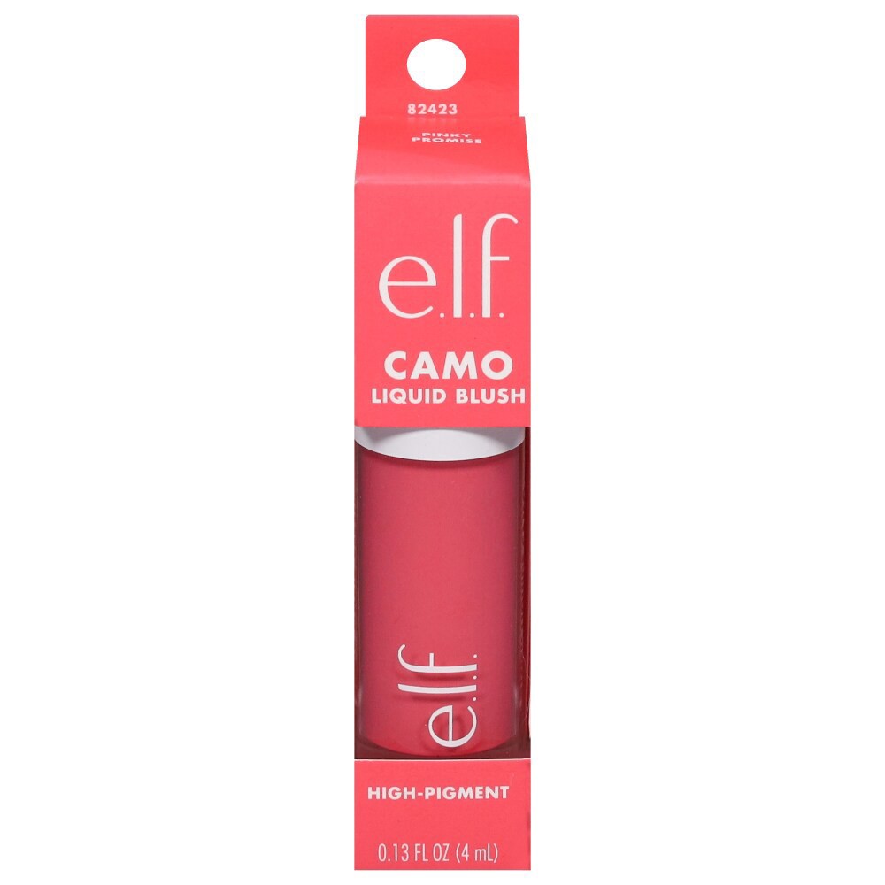 slide 1 of 4, E.L.F Camo Liquid Blush Pinky Promise, 0.13 fl oz