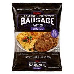 Hy-Vee Fully Cooked Sausage Patties
