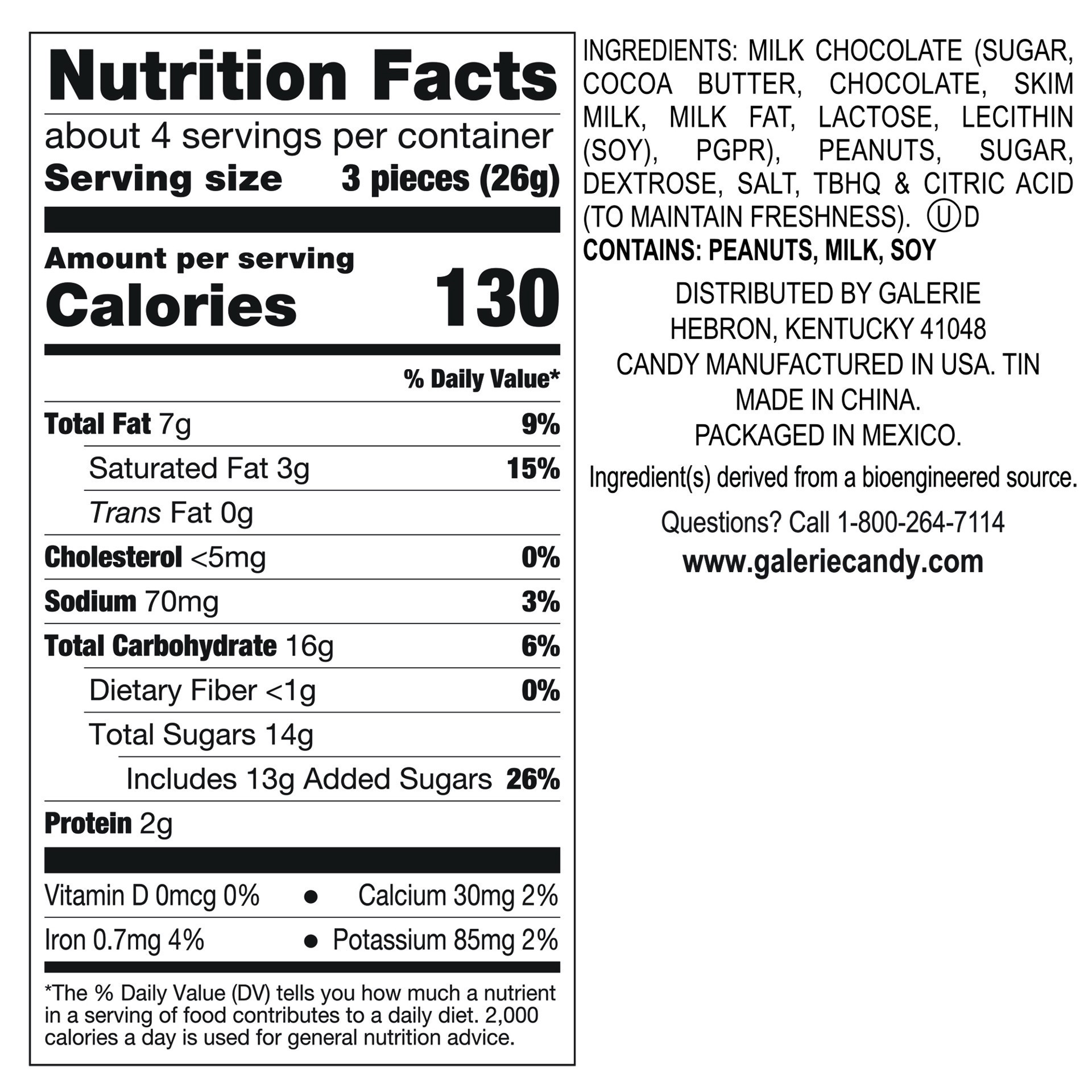 slide 2 of 2, Galerie Hershey's sport tin - 2.4 oz, 2.4 oz