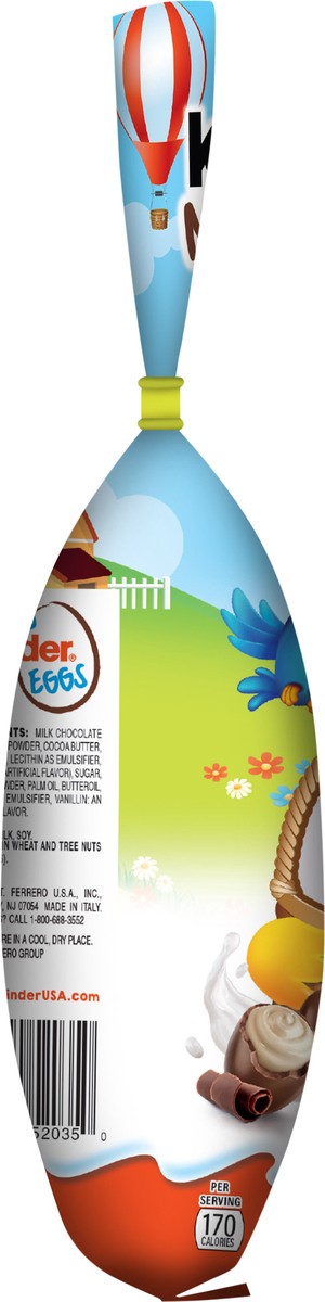 slide 6 of 7, Kinder Mini Smooth & Creamy Eggs Mini 3 oz, 1 ct