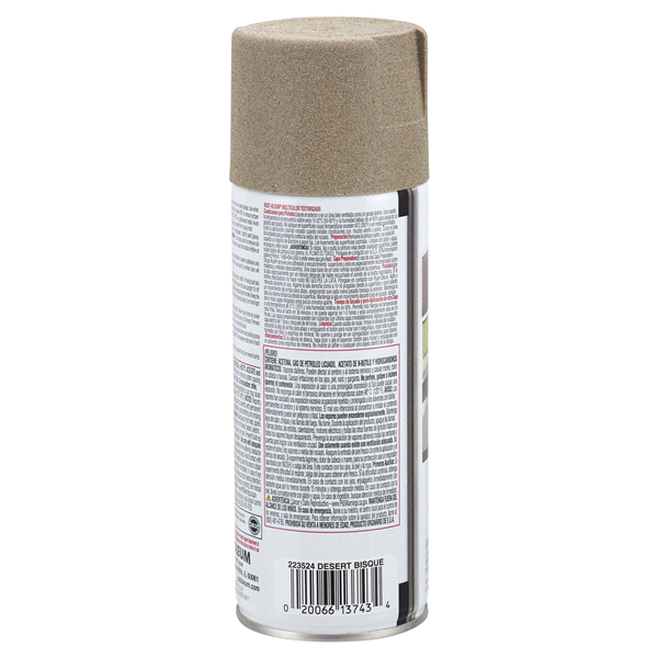 slide 2 of 9, Rust-Oleum Stops Rust Protective Multi-Color Textured Spray Paint - 223524, Desert Bisque, 12 oz