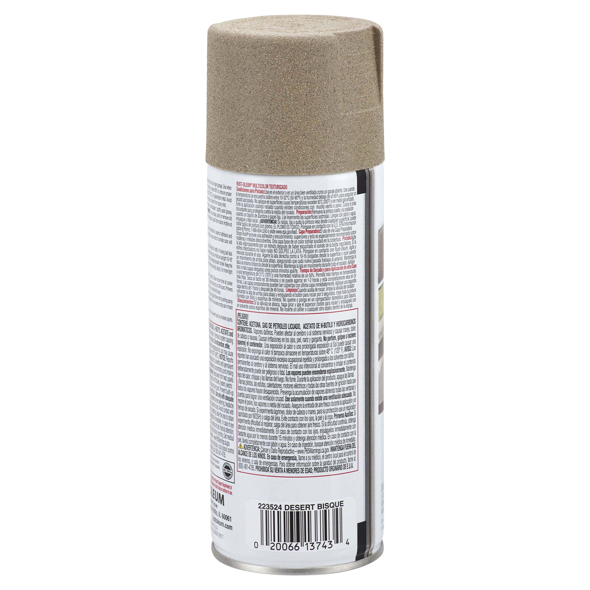 slide 5 of 9, Rust-Oleum Stops Rust Protective Multi-Color Textured Spray Paint - 223524, Desert Bisque, 12 oz