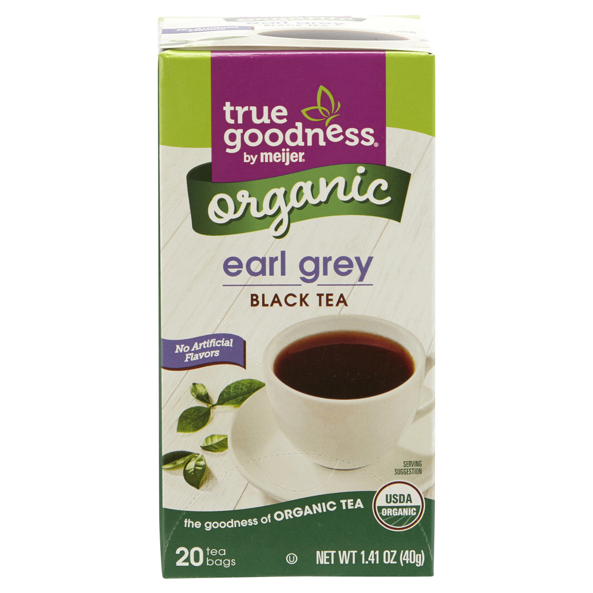 slide 1 of 6, True Goodness Organic Earl Grey Tea, 20 ct