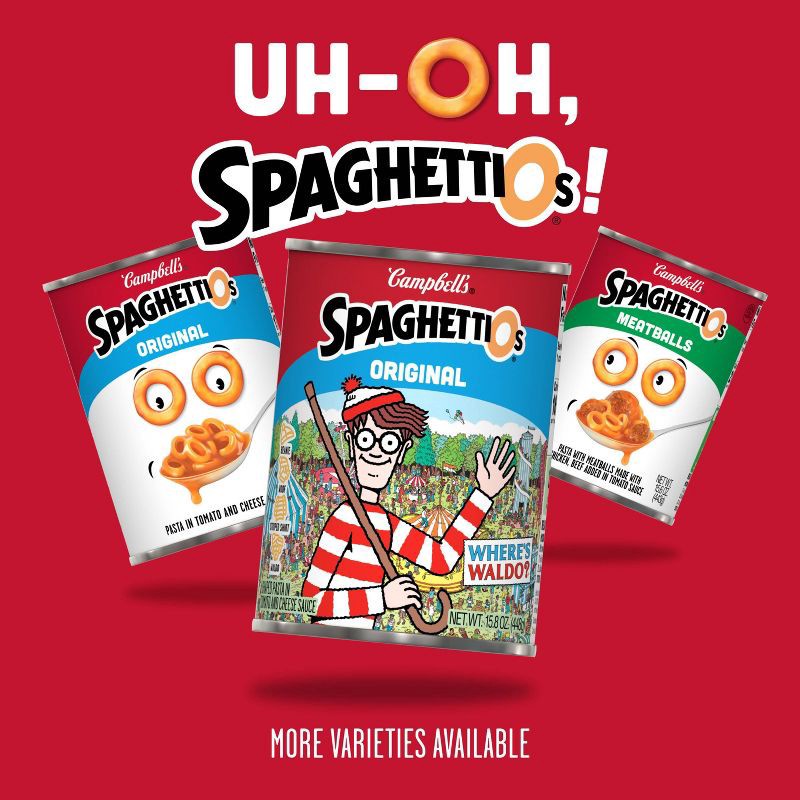 slide 4 of 7, Campbell's® SpaghettiOs® Where's Waldo? Shapes - 15.8 oz, 15.8 oz