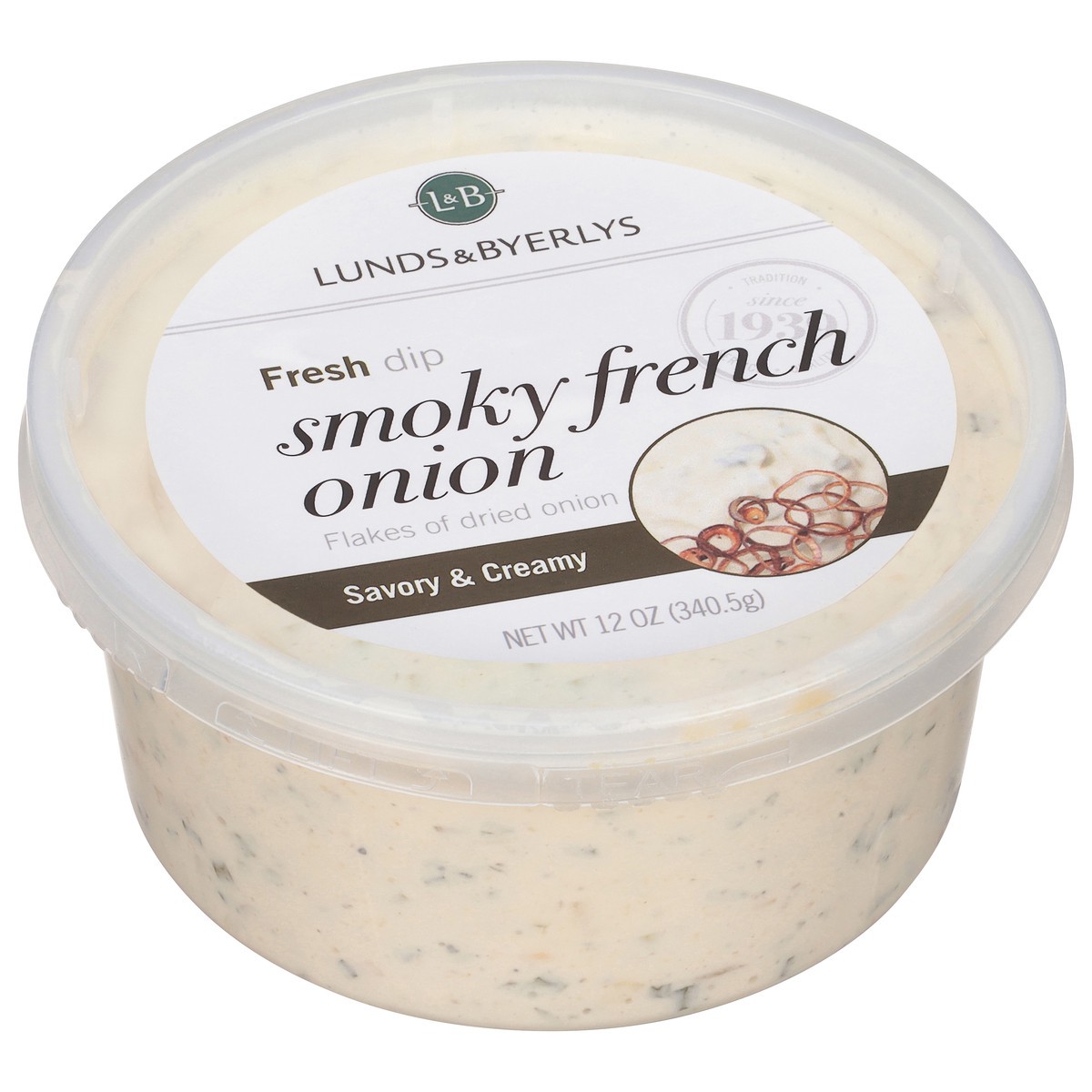 slide 8 of 14, Lunds & Byerlys Fresh Smoky French Onion Dip 12 oz, 12 oz
