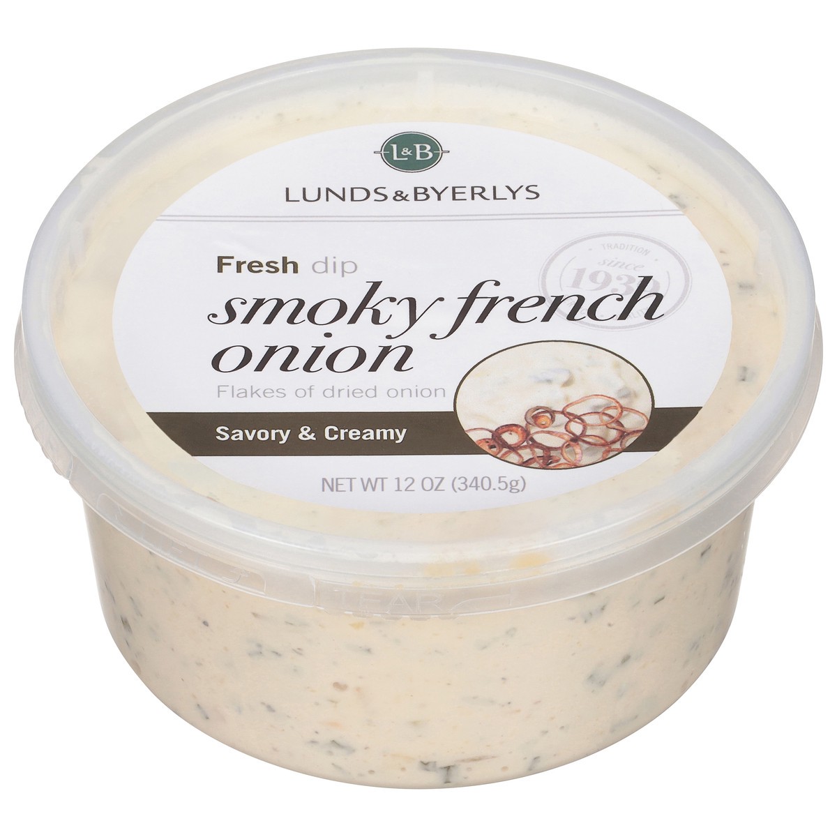 slide 5 of 14, Lunds & Byerlys Fresh Smoky French Onion Dip 12 oz, 12 oz