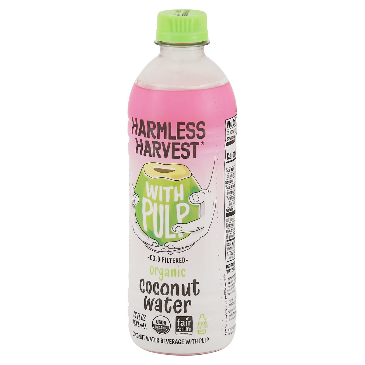 slide 5 of 11, Harmless Harvest Organic Coconut Water - 16 fl oz, 16 fl oz