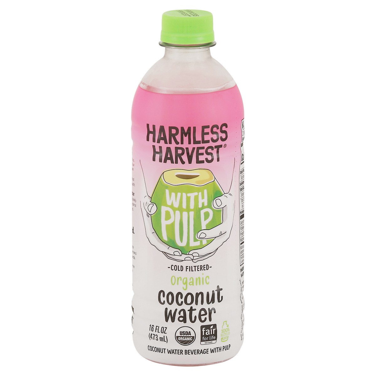 slide 6 of 11, Harmless Harvest Organic Coconut Water - 16 fl oz, 16 fl oz