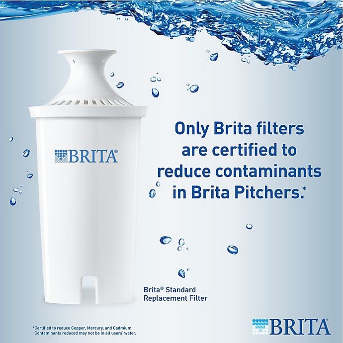 slide 3 of 4, Brita Water Filter Pitcher Replacement Filters, 1 ct