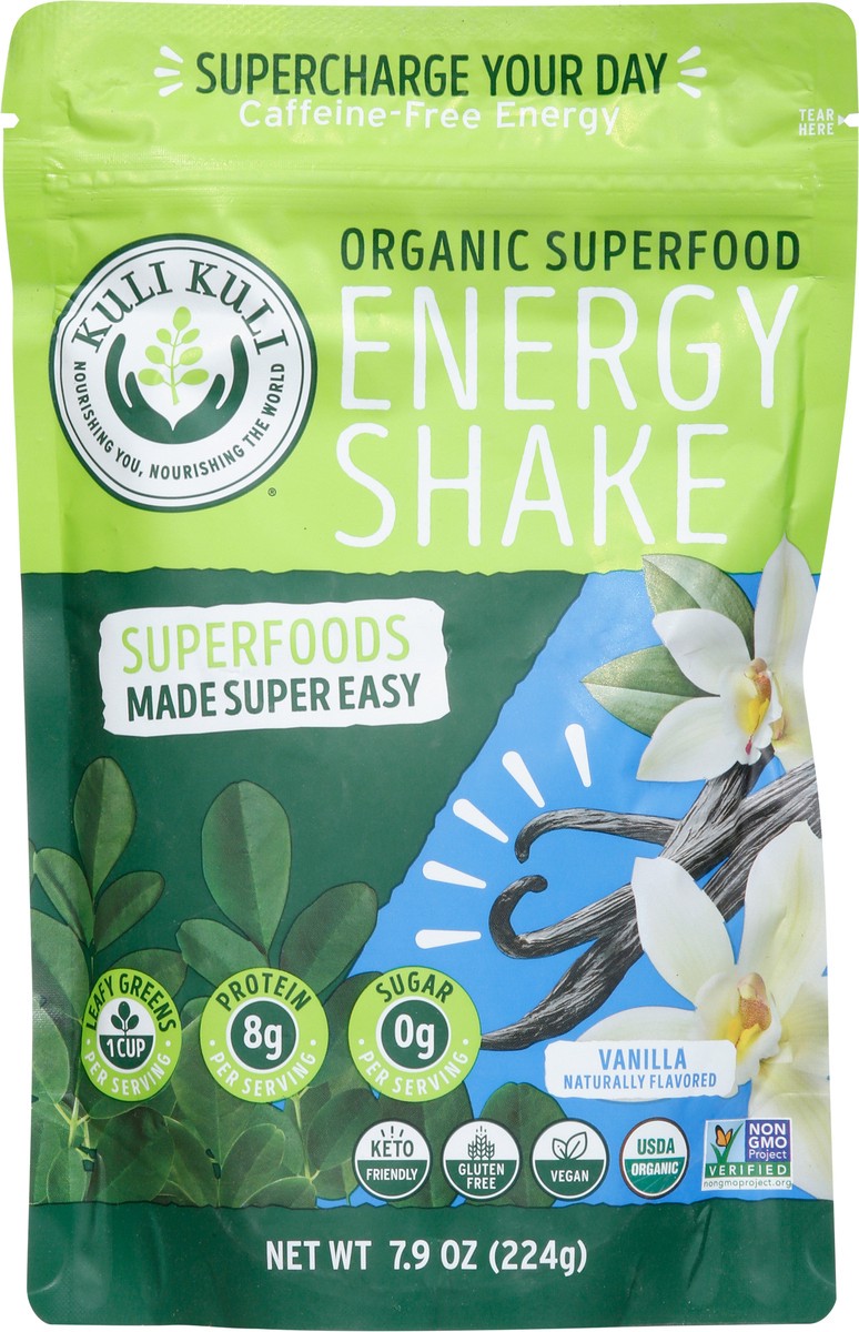 slide 3 of 13, Kuli Kuli Organic Moringa Green Smoothie Mix Vanilla, 7.9 oz
