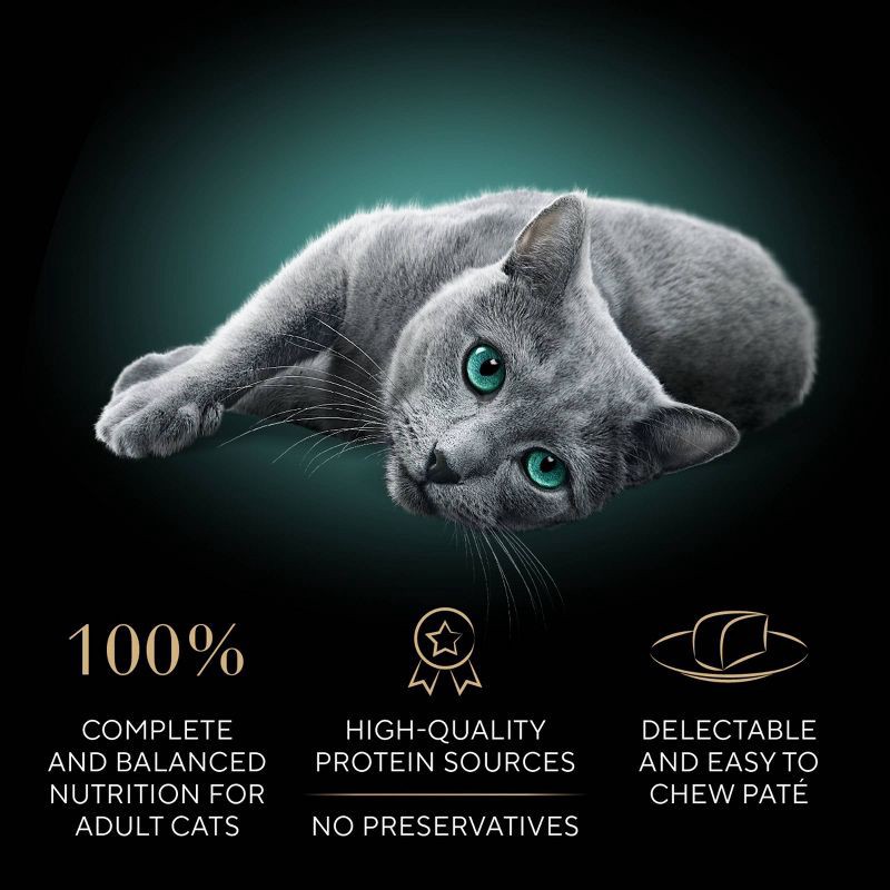 slide 6 of 12, Sheba Perfect Portions Chicken and Turkey Flavor Pate Wet Cat Food - 2.64oz/12ct, 2.64 oz, 12 ct