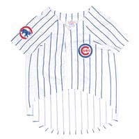 slide 3 of 5, Pets First Chicago Cubs MLB Mesh Jersey, MED