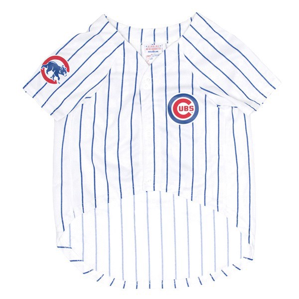 slide 5 of 5, Pets First Chicago Cubs MLB Mesh Jersey, MED