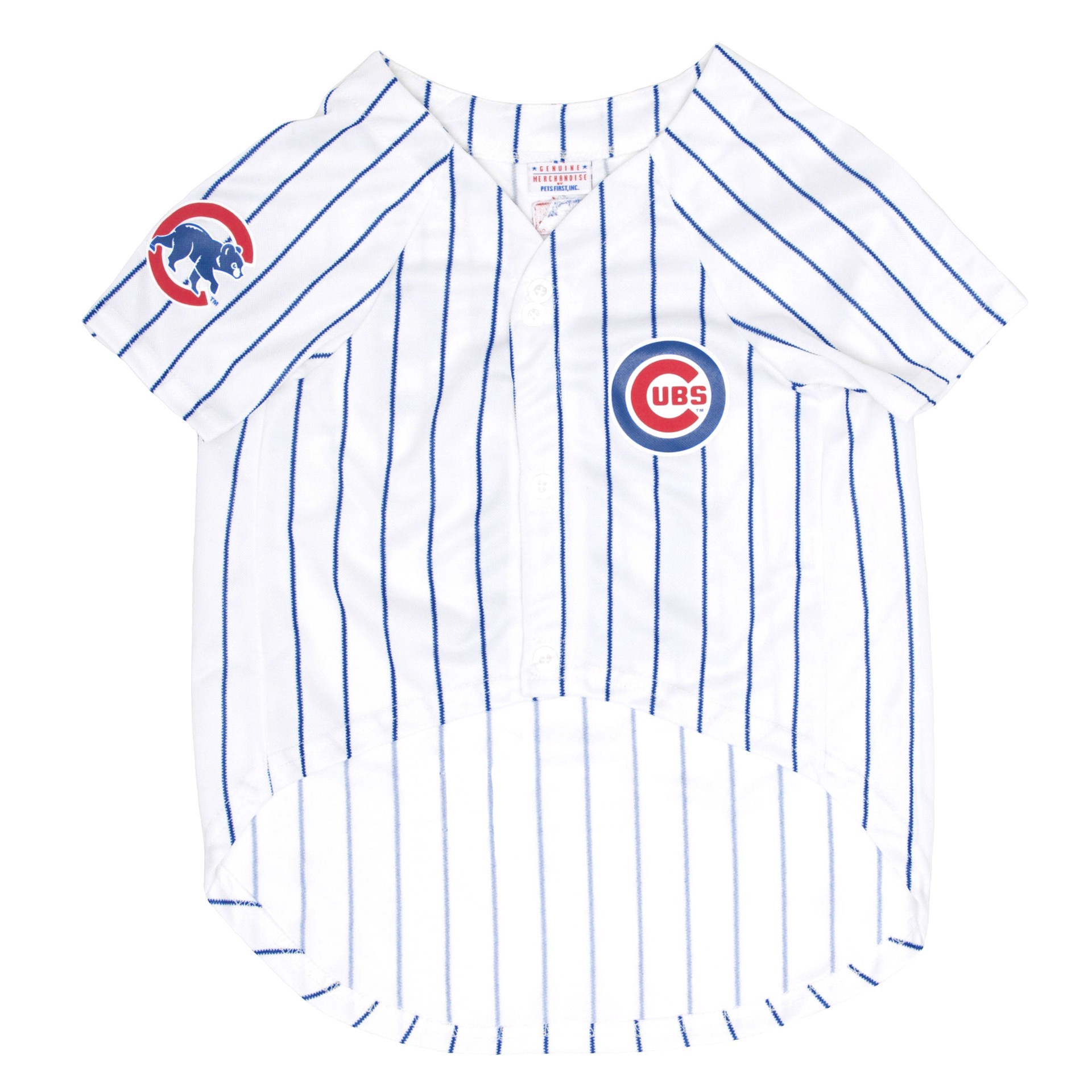 slide 4 of 5, Pets First Chicago Cubs MLB Mesh Jersey, MED