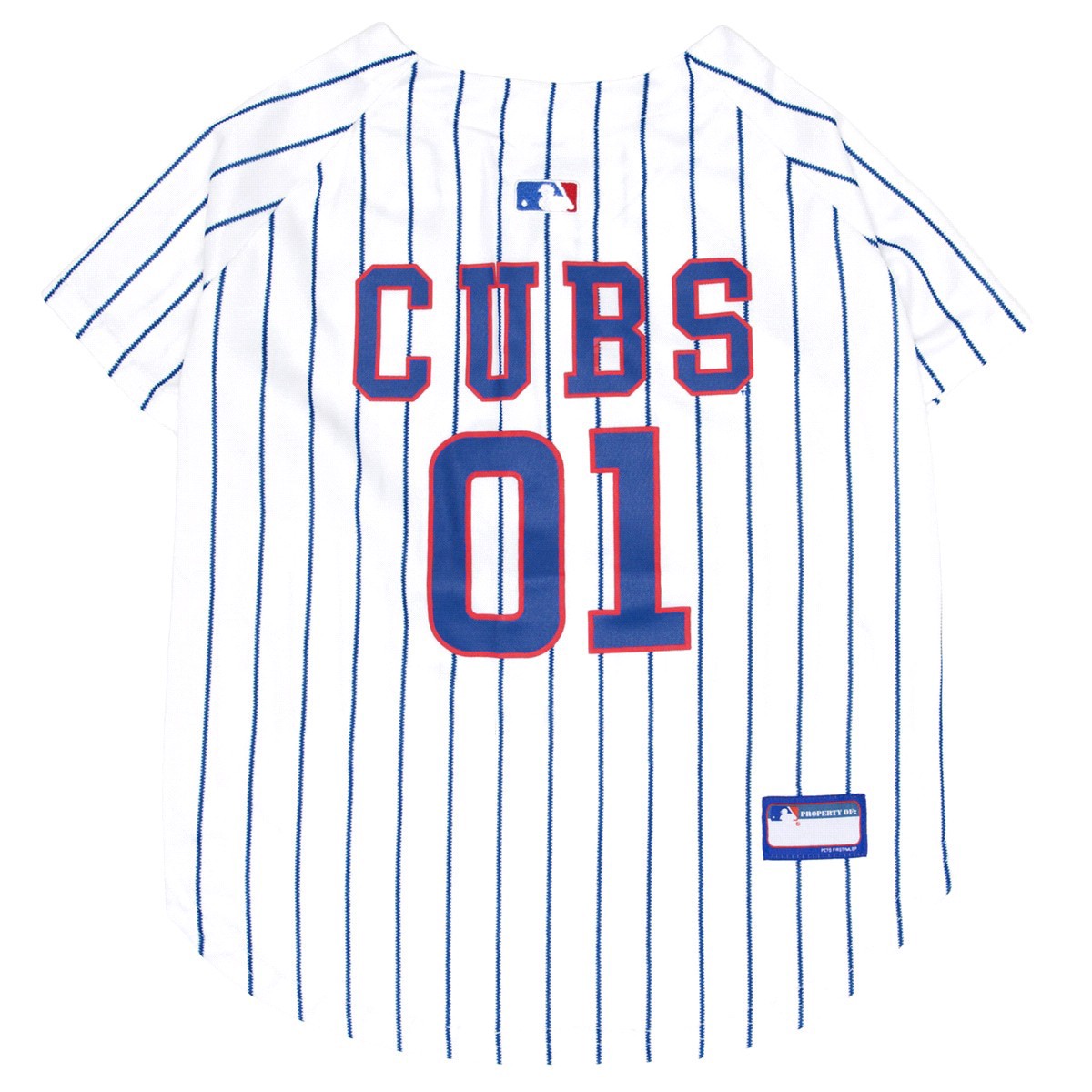 slide 1 of 5, Pets First Chicago Cubs MLB Mesh Jersey, MED