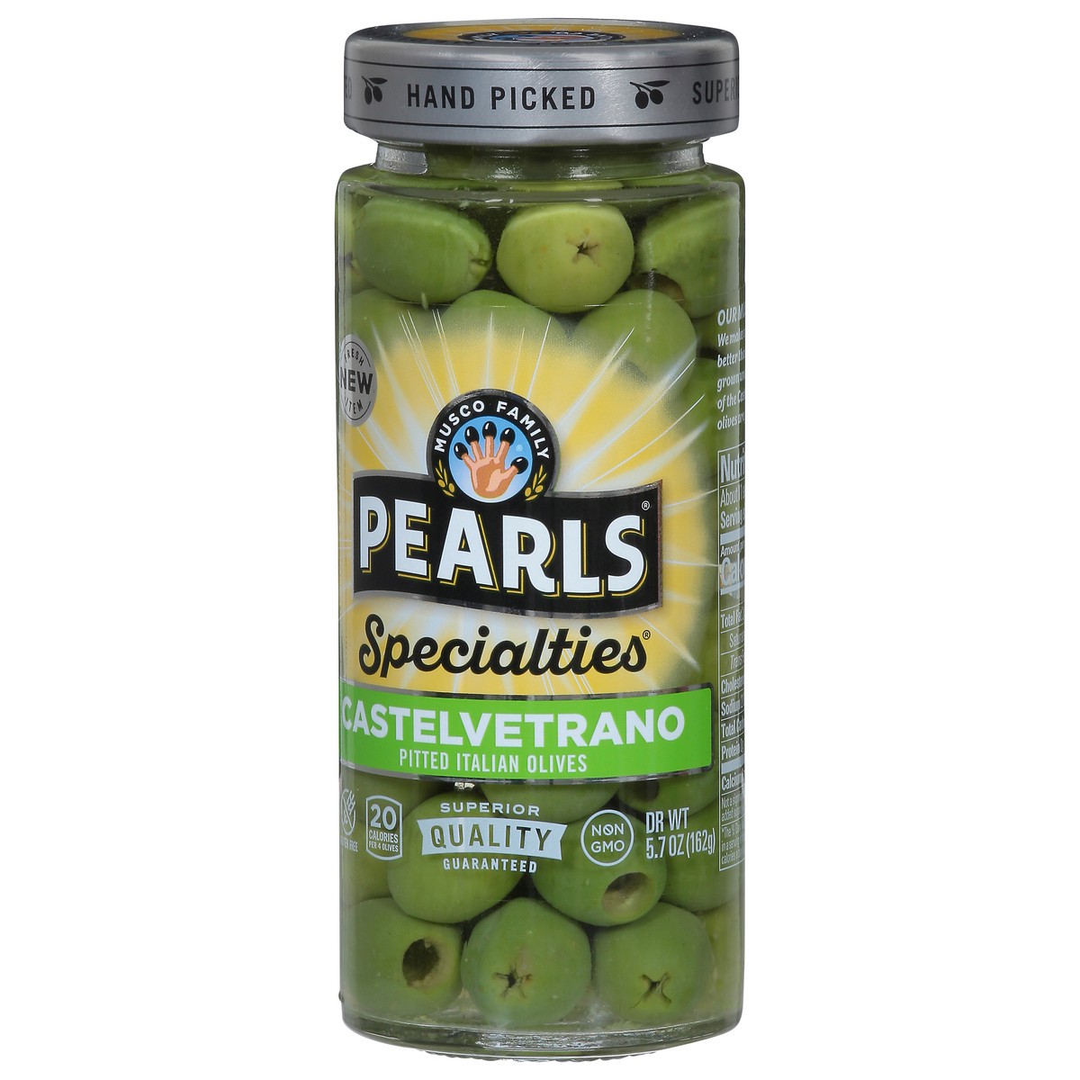 slide 3 of 14, Pearls Specialties Italian Pitted Castelvetrano Olives 5.7 oz, 5.7 oz