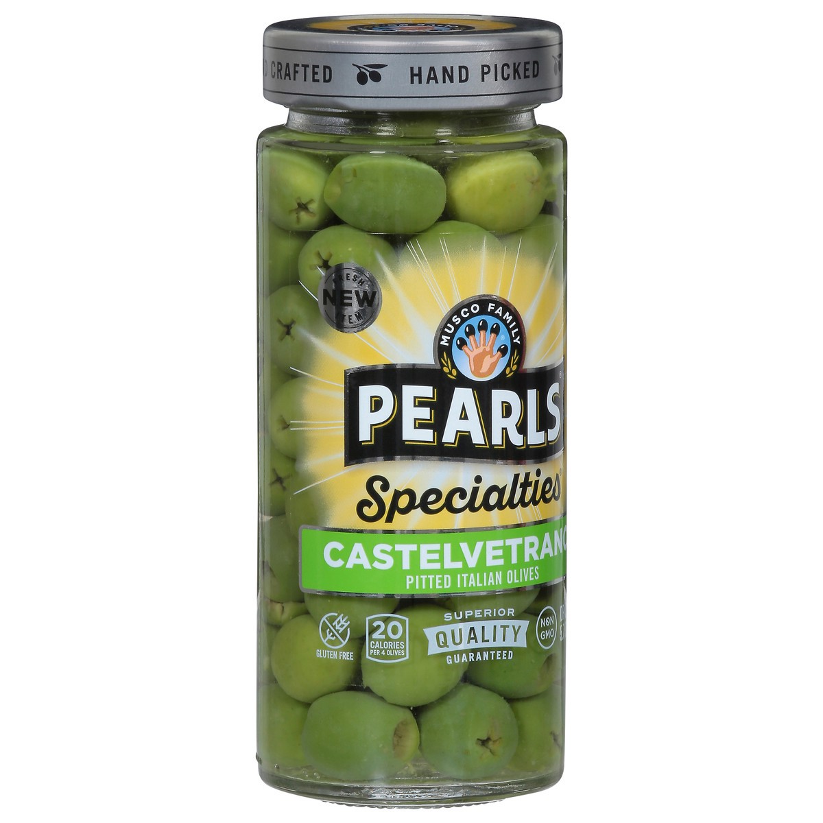 slide 8 of 14, Pearls Specialties Italian Pitted Castelvetrano Olives 5.7 oz, 5.7 oz