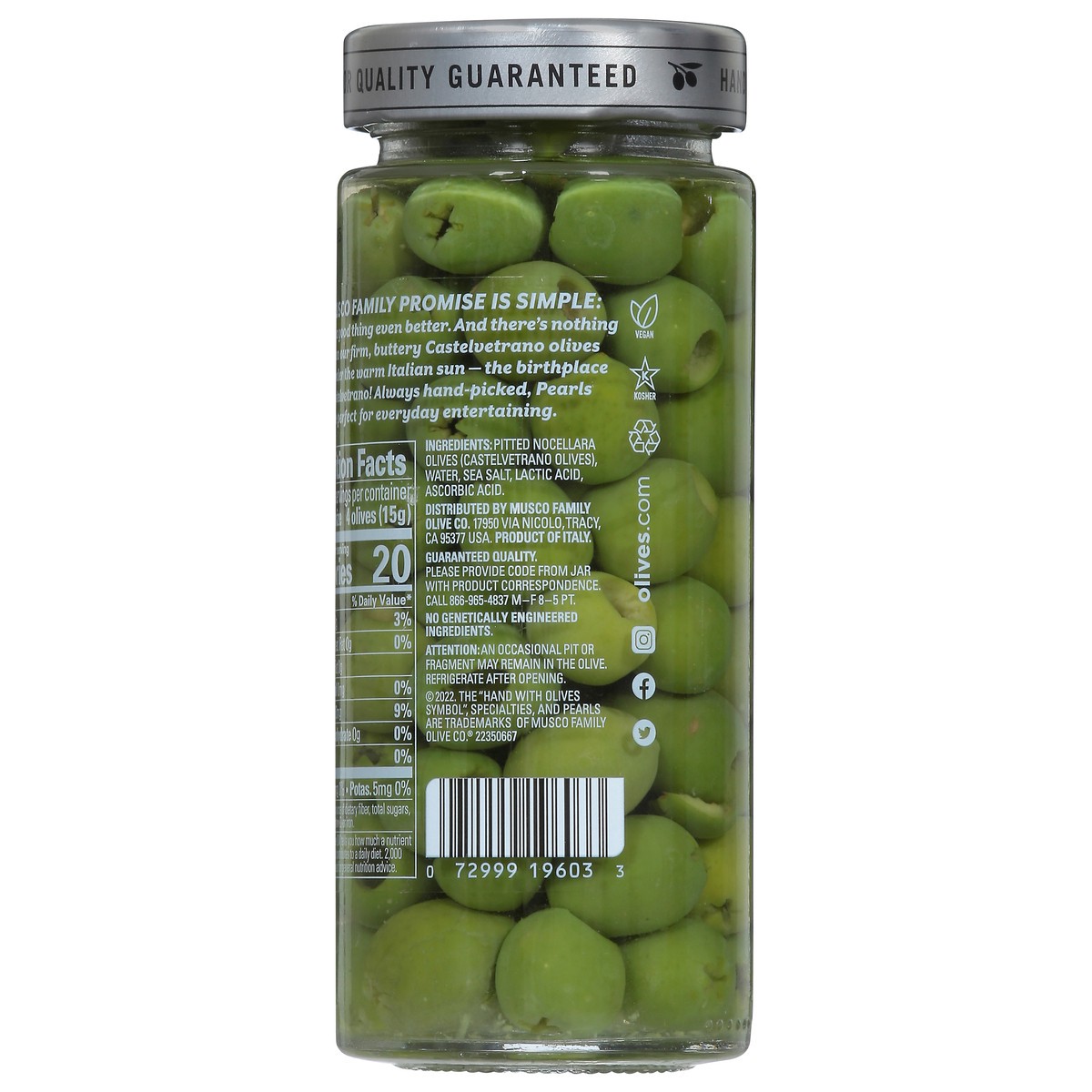 slide 11 of 14, Pearls Specialties Italian Pitted Castelvetrano Olives 5.7 oz, 5.7 oz