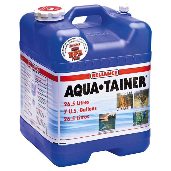 slide 1 of 1, Reliance Aqua Tainer, 7 gal, 7 gal