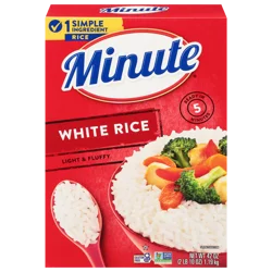 Minute Rice, White, Light & Fluffy