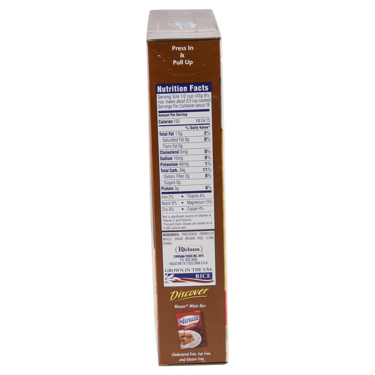 slide 3 of 4, Minute Brown Rice, 28 oz