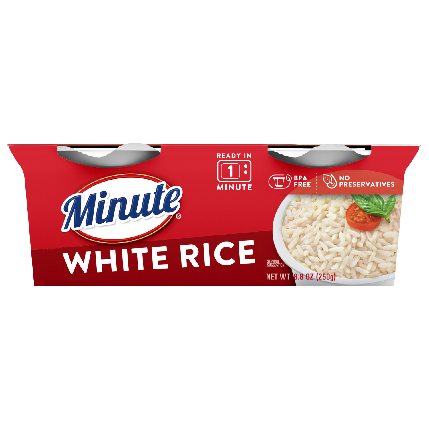 slide 1 of 8, Minute White Rice, 8.8 oz